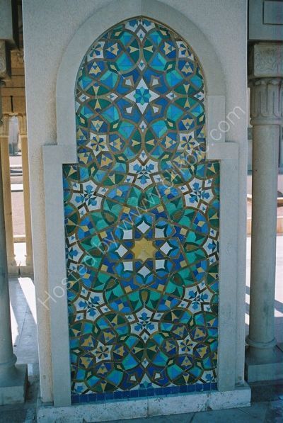 Tilework, Hassan II Mosque, Casablanca